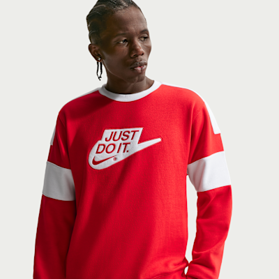 Nike Sportswear Club Men's Fleece Crew-Neck Sweatshirt. Nike.com